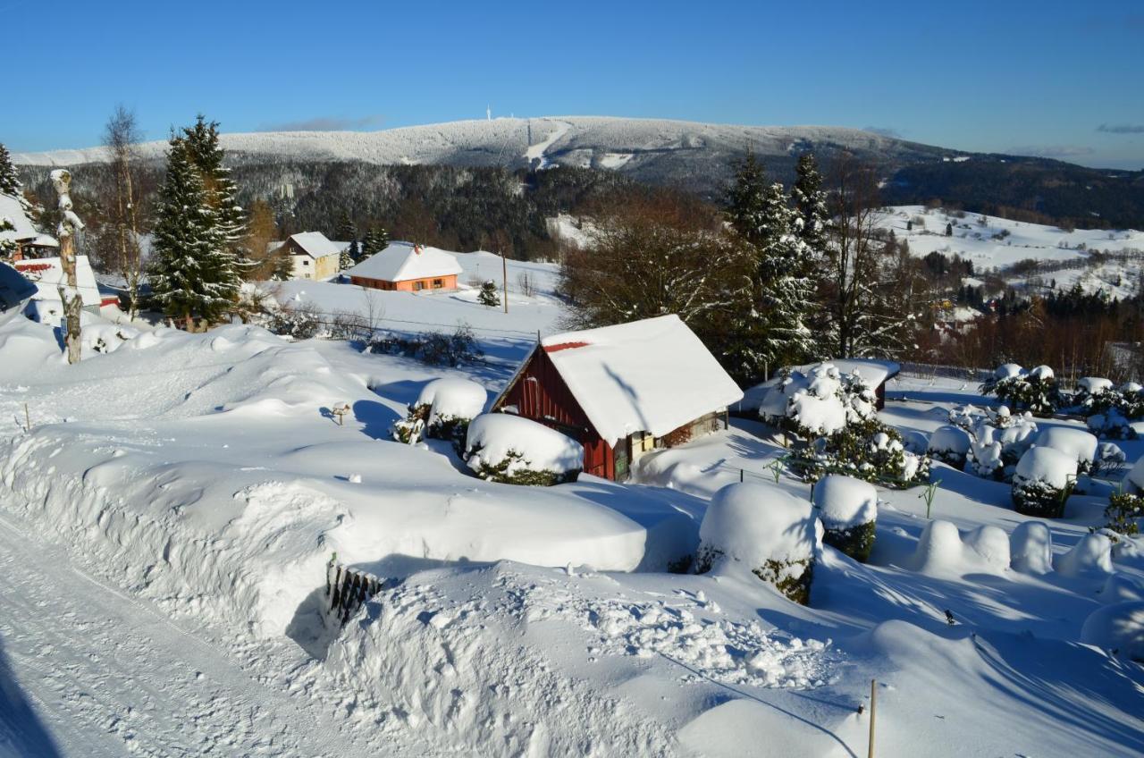 Naproti Klinovci Villa Jachymov Luaran gambar